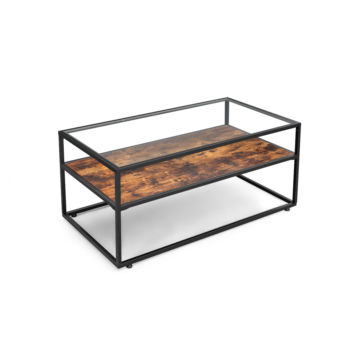 Salontafel van wagondelen met stalen onderstel | Op maat | Verkerke Living