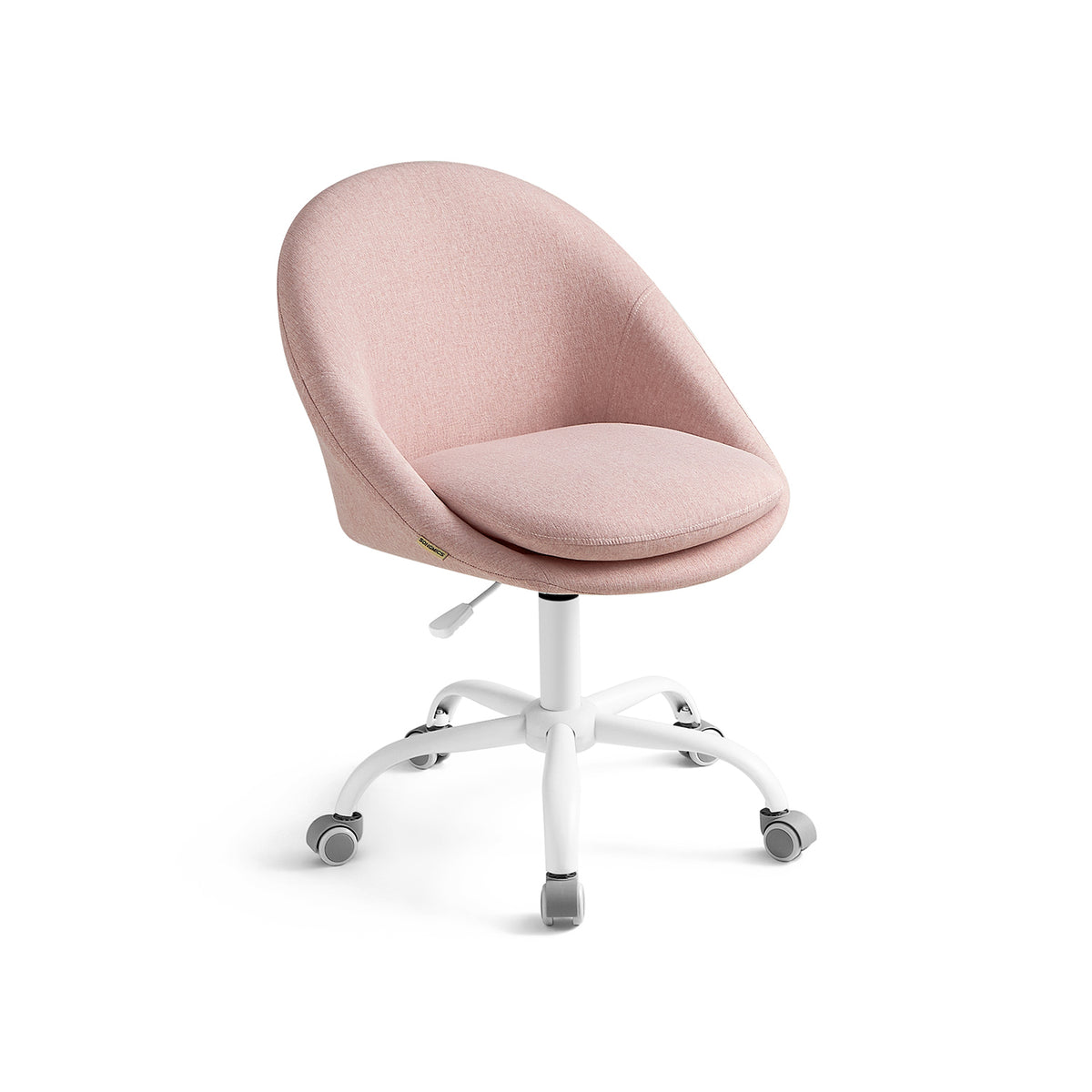 SONGMICS Silla de Estudio, Silla Giratoria, Altura Ajustable, Carga de 110 kg, M
