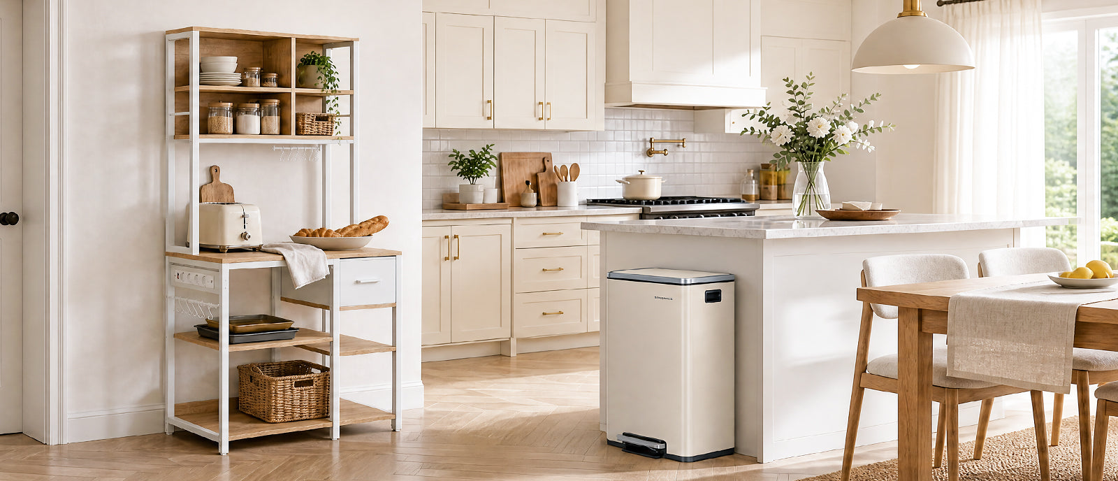 VASAGLE keuken en eetkamer