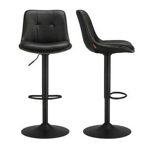 Barkruk set van 2 met rugleuning